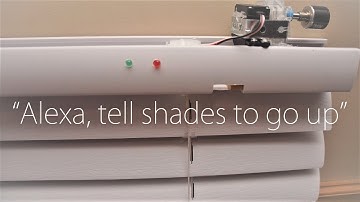 HOW TO MAKE SMART BLINDS USING ALEXA