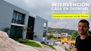 INTERVENCIÓN CASA  en Desnivel | OBRAS AJENAS | @masunoestudio
