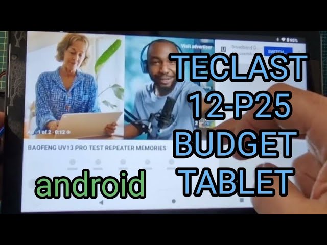 Tablette android teclast 12 10 pouces p25t 4 go de ram - DIAYTAR