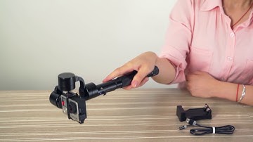 Zhiyun Z1-Evolution Gimbal Stabilizer with 4-Way Joystick for Action Cameras