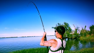 Belgium Youtuber Slays The Blues, Mississippi River Catfish Fishing