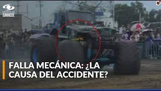 Tragedia del Monster Truck: video muestra que momentos antes del choque se generó una llama