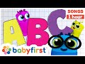 Phonics song  abc alphabet  first words w color crew  1 hour nursery rhymes  songs  babyfirsttv