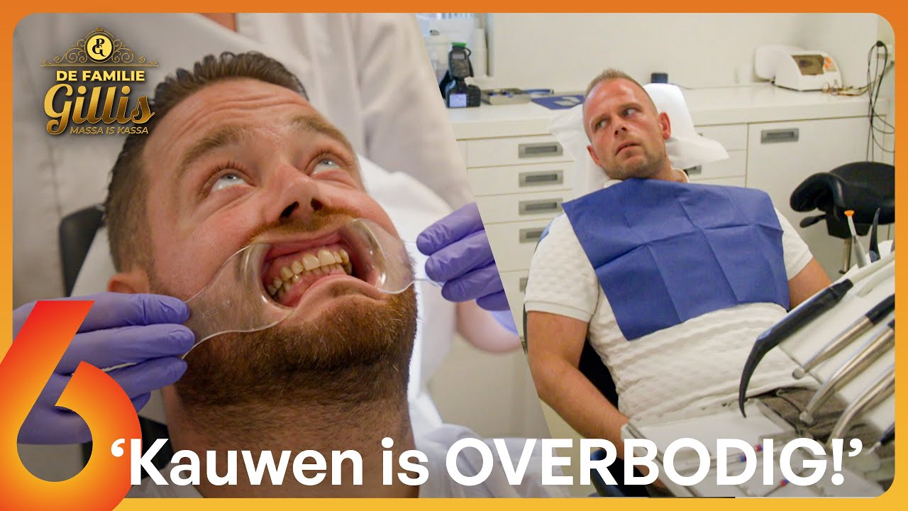 Tandarts SCHRIKT ZICH WEZENLOOS van Ruuds GEBIT! 😬 | Familie Gillis