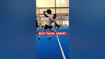 🔥 BEST PADEL SERVE? #shorts - the4Set