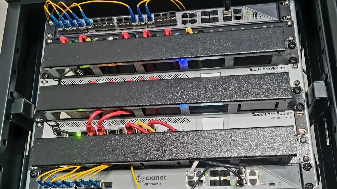 CHEGOU a Nova OLT GPON Cianet G16PSX instalação e Ativação... - YouTube