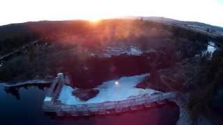 Post Falls, Idaho Dam Flight