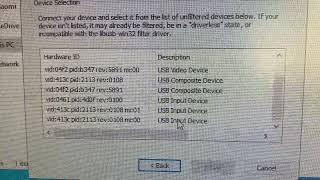 LibUSB Win32 installation