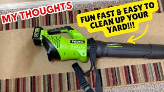 YOOVL Cordless Leaf Blower Review - Is It Worth it