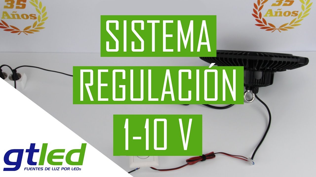 Funcionamiento de un sistema de regulación led 1-10V | Controlador de iluminación led Gtled