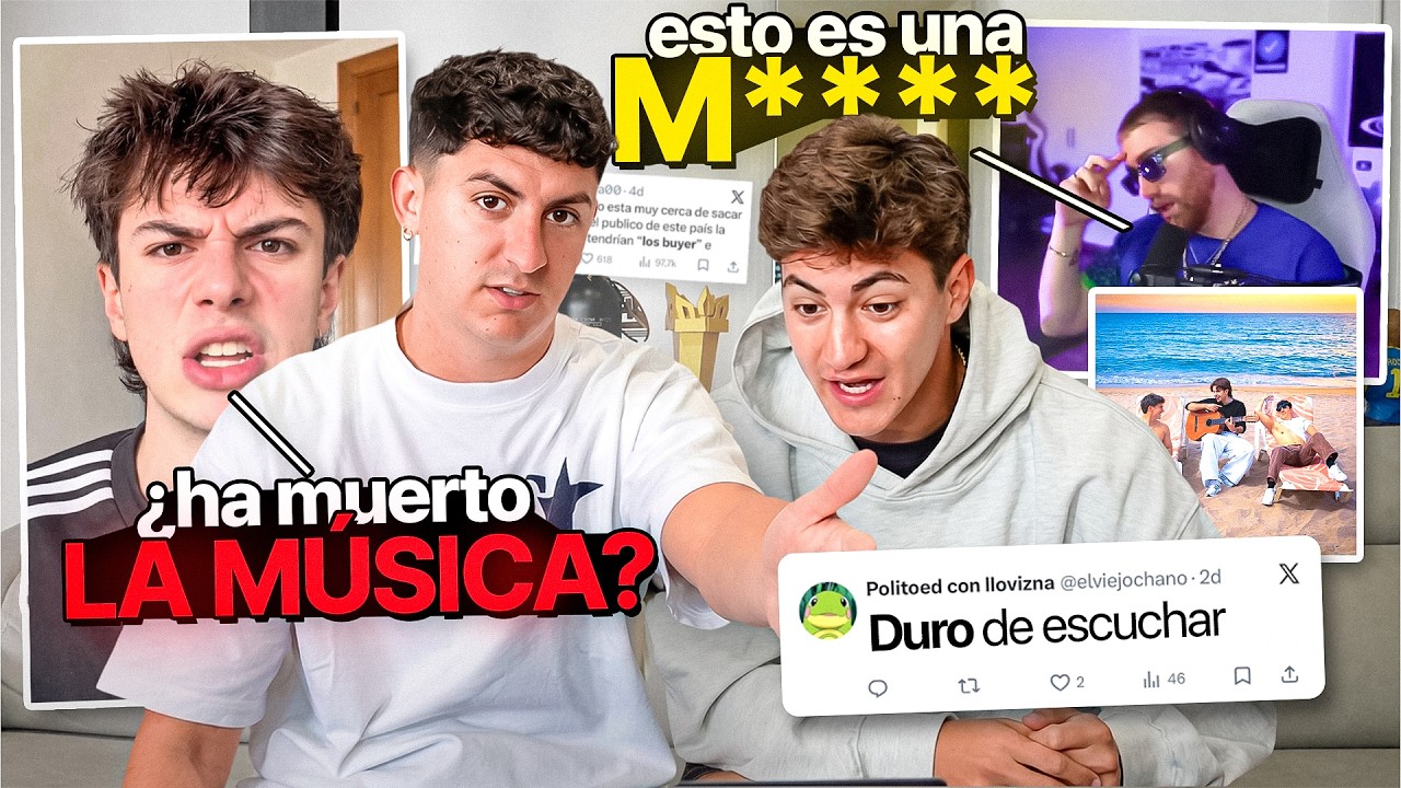 REACCIONAMOS a VIDEOS de HATERS sobre NUESTRA CANCIÓN