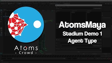 AtomsMaya 4.1.0 - Stadium Demo 1 - Agent Type