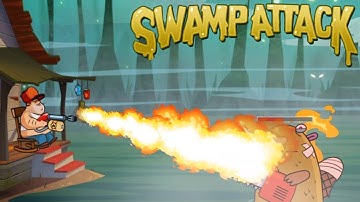 Swamp Attack - Outfit7 Limited EPISODE 2 Level 17 Walkthrough