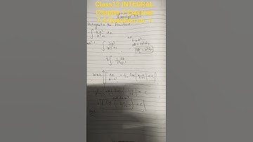 INTEGRAL 🎉Chapter 7 Exercise 7.4💕 Question no. 1 #trendingshorts