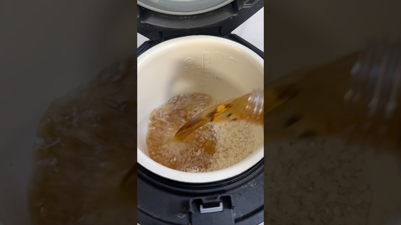 鬼茶で米を炊いてみたww ONICHA PDS #shorts