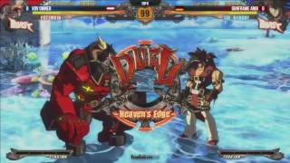Guilty Gear Xrd:R - Top 8 - VDV|Owner VS Gunframe|AnBi - Dreamolition Derby 3