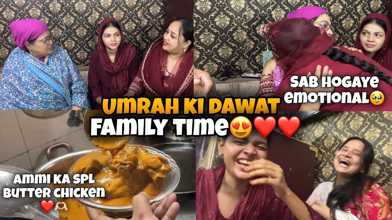 Phuppi Hogaye Emotional!🥺❤️ | Umrah Ki Dawat Pe Aaye Sab Ghar!🏠🫶🏻 | Alirehanvlogs