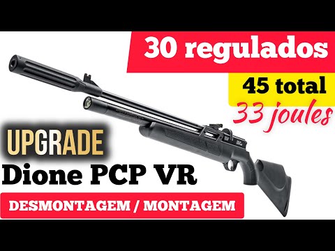 Dione PCP VR polímero com 30 regulados - Montagem e Desmontagem
