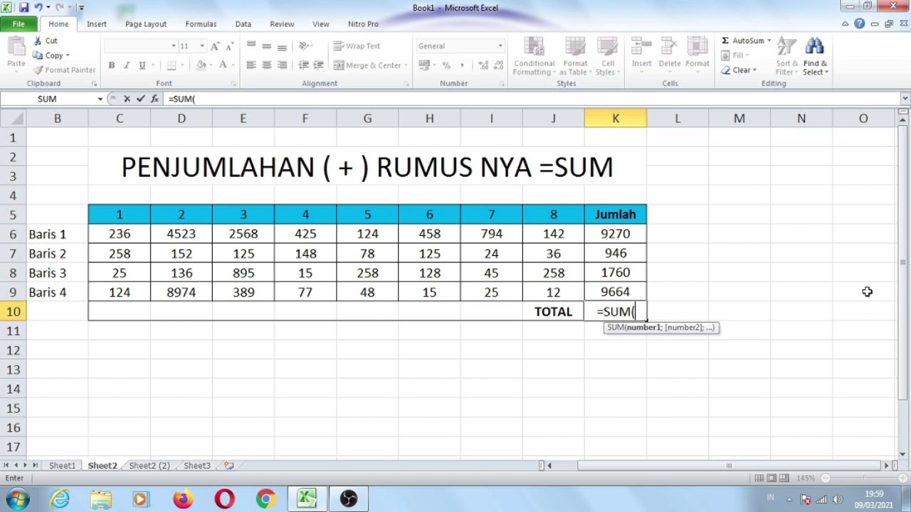 Cara Mengedit Blog Membuat Formula Excel Penjumlahan Dan Perkalian Vrogue