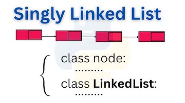 Python Tutorials - Singly Linked List | Program | Part 1
