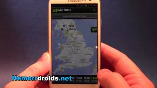 Met Office Android Weather App Review screenshot 2