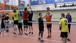 Volleyball. Block. Training from the Olympic champion Alexander Ermilov #6