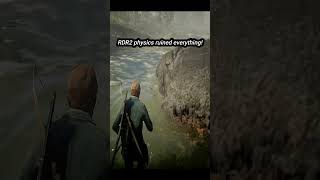 RDR2 physics ? #gaming #newgames #rdr2