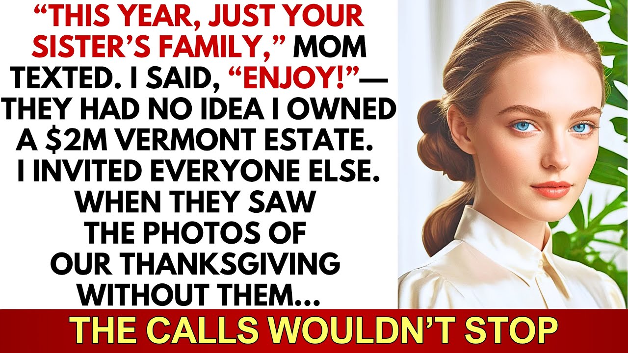 I Got Disinvited From Thanksgiving So I Invited Everyone Else To My \$2M Vermont Estate