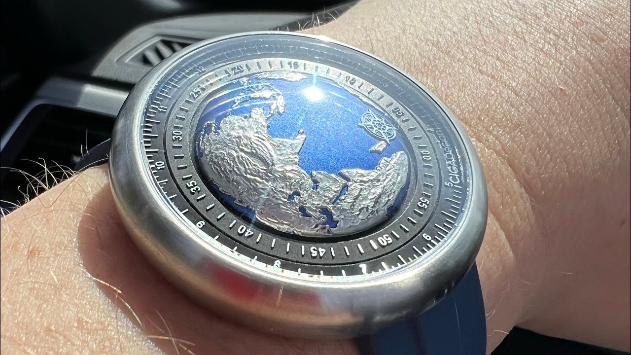 Giga design watch - необычные часы - YouTube