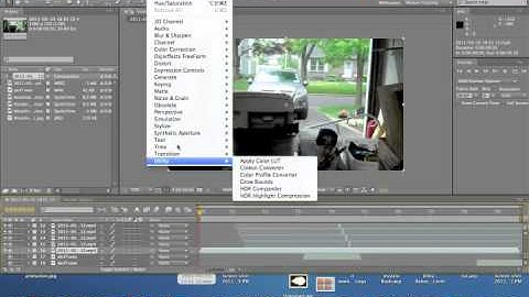 How to: color correction in after effects cs5