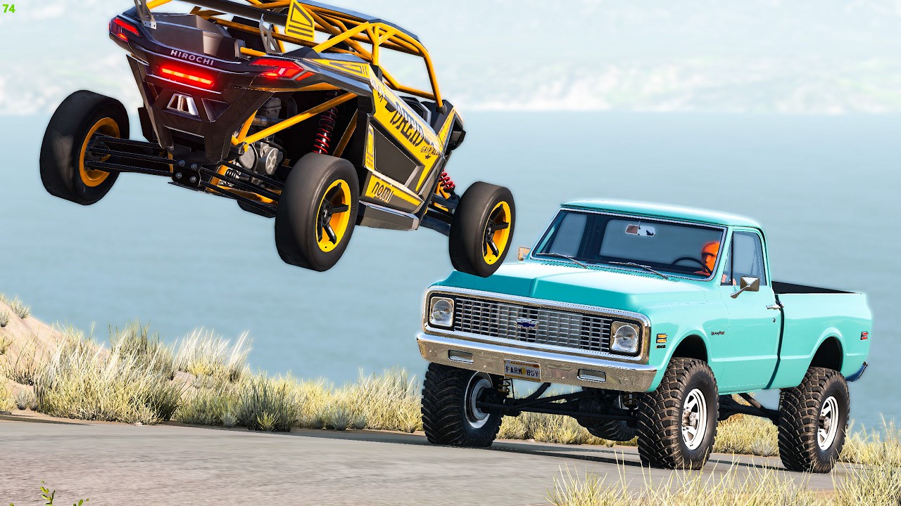 Street Racing Crashes #70 - BeamNG Drive Crashes | CRASHdriven