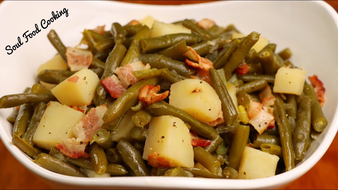 Green Beans and Potatoes Recipe – How to Make Southern Green Beans and Potatoes