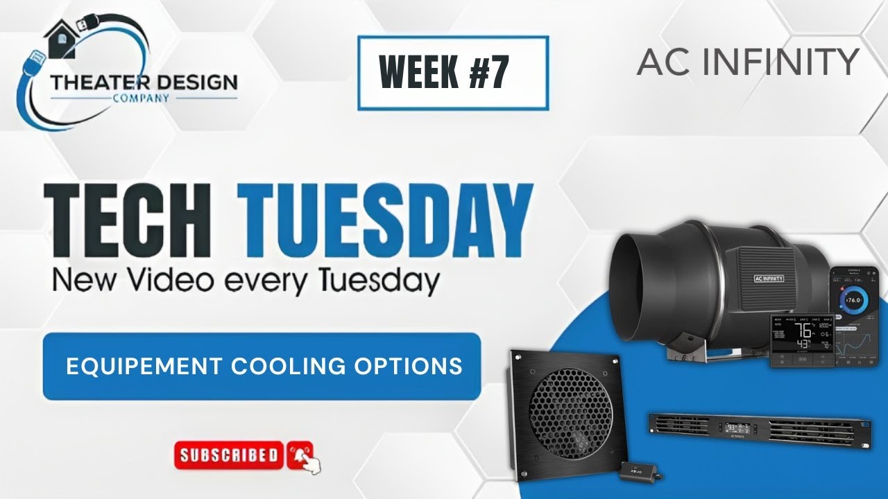 Projector, Receiver & Home Theater Equipment Cooling - Tech Tuesday Week #7