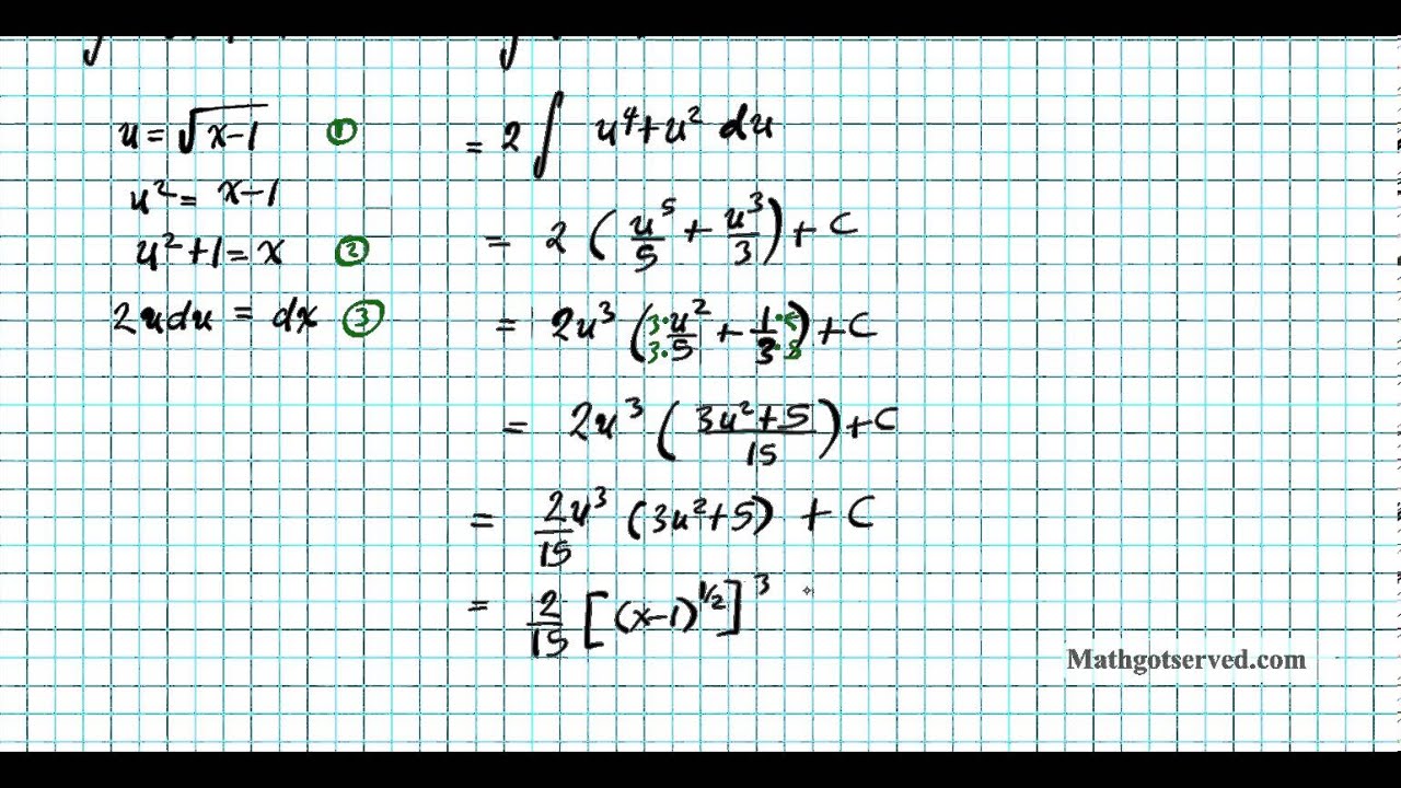 Integration Review calculus Tabular Integration by Parts