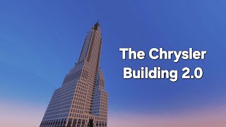 How to build the chrysler building minecraft tutorial