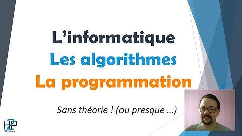 [Cours Algorithmique #1] - Les types - Partie 3/15