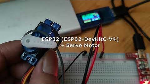 ESP32 to drive Servo Motors using ESP32Servo lib (one SG90/two DS3120)