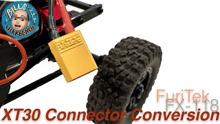 Furitek FX118 XT30 connector conversion