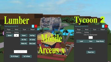 LUMBER TYCOON 2 ARCEUS X (TP WOOD,DUPE AXE,MONEY DUPE,OP)