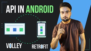 API Integration in Android  Volley and Retrofit Libraries  Android Studio Tutorial in Hindi