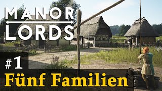 #1: Fünf Familien ✦ Let's Play Manor Lords (Preview / Early Access) incl. Rabattcode