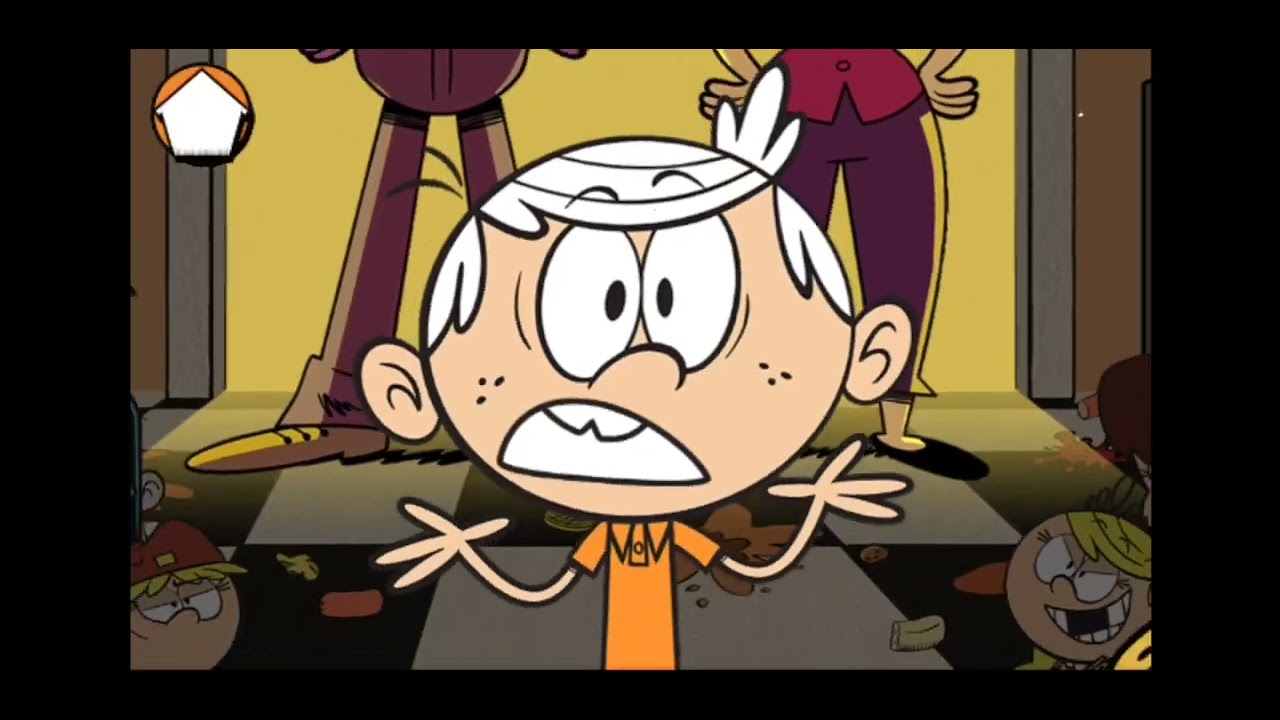 the loud house linc ln charge food fight / gameplay 1