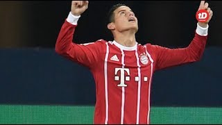 James Rodríguez anota su primer gol con el Bayern Múnich | Prensa Libre