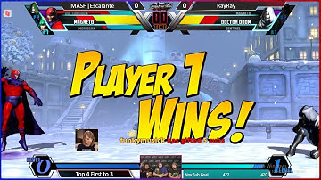 TNS UMvC3 Parsec #28 RayRay (Magneto/Doom/Sentinel) vs Escalante (Magneto/Morrigan/Doom)