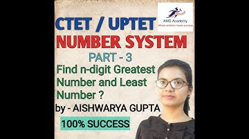 CTET / UPTET | NUMBER SYSTEM |  PART 3 | BY AISHWARYA GUPTA