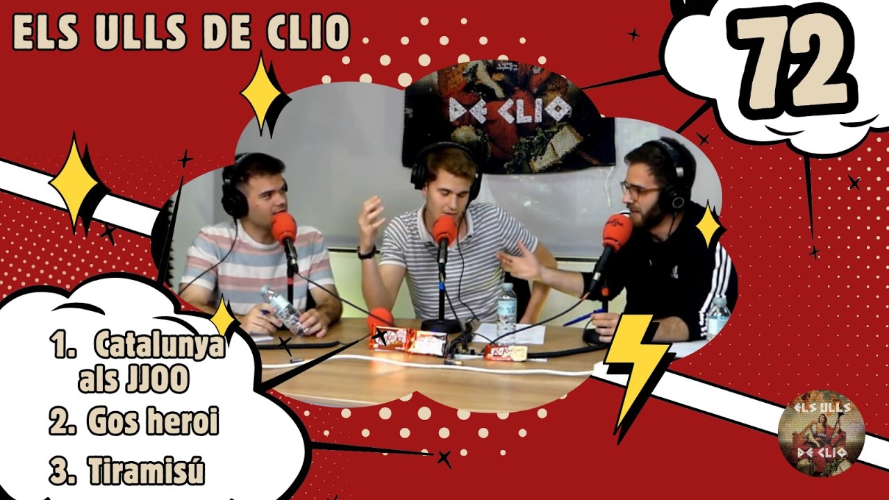 ELS ULLS DE CLIO #72 - Catalunya als JJOO, el gos heroi i tiramisú