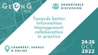 2022 GeOnG - RT: Towards better Information Management: collaboration in practice