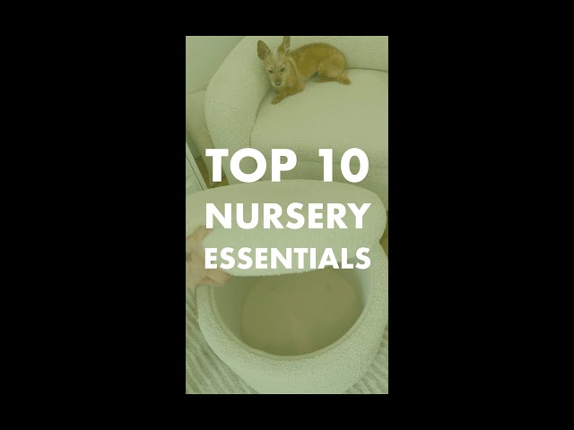 Our 10 Nursery Essentials