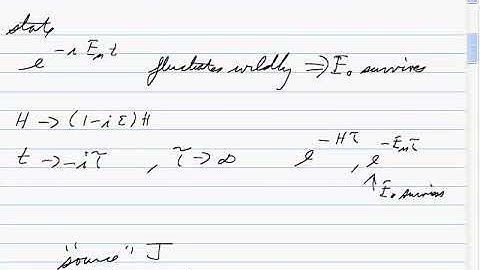 Quantum Field Theory 1-27-Path integrals 3