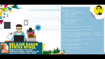 MySQL : Session 02 | Buat Database & Table Baru | Foreign Key, Primary Key dan Atrribut Field Table